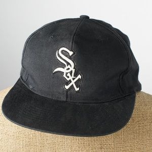 vintage chicago white soxs snapback baseball hat